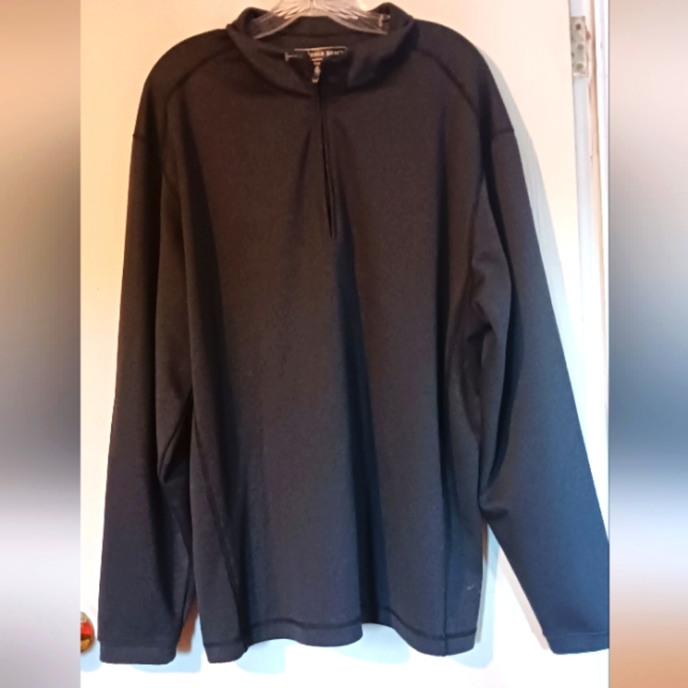 Pebble Beach Performance 1/4 zip Pullover‎ Gray